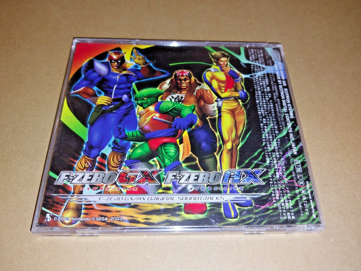 Daiki Kasho F-Zero GX/AX Original Soundtracks X CD ALBUM