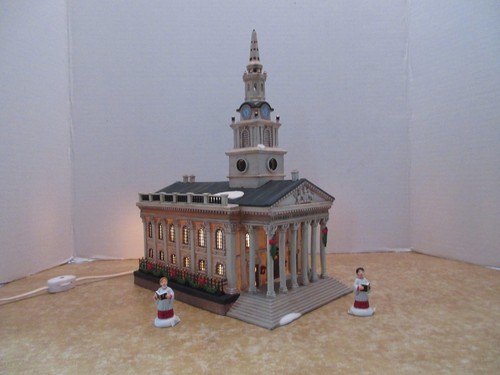 Dept. 56 Dickens Series 2000 St. Martin -In -The Fields & Hallelujah No Cross - Picture 16 of 22