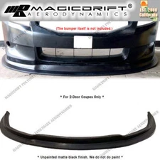 For 08 09 10 Honda Accord Coupe Only MDA Style Front Bumper Lip Spoiler Splitter