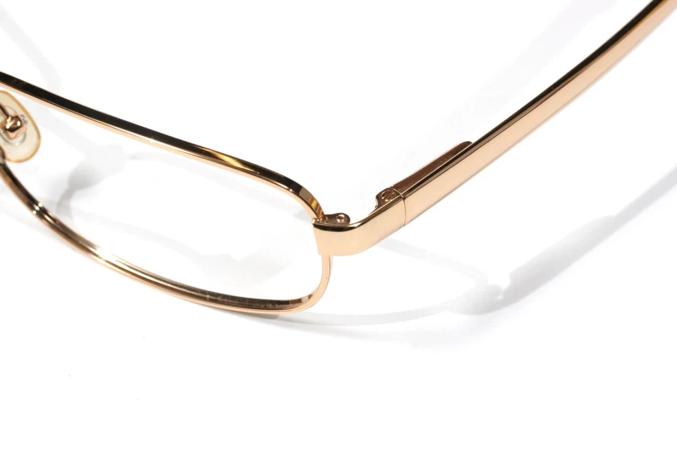 Gafas de sol vintage Ralph Lauren Polo 926/S doradas rectangulares marco solo #B145 Foto 2 de 4