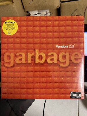 Garbage 'Version 2.0' (Remastered) 2LPs Blue Vinyl - Neu & Versiegelt Verbeulte Ecke
