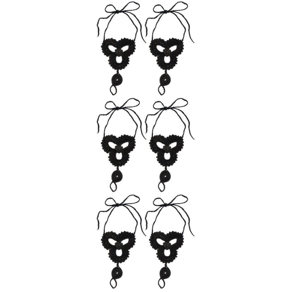 APL Sandali da spiaggia portatili comodi utili cavigliera all'uncinetto ragazza donna