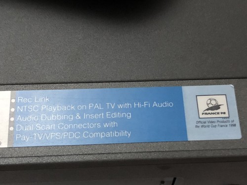 JVC HR-DD858E 6-Kopf VHS Videorecorder + FB. - Afbeelding 10 van 14