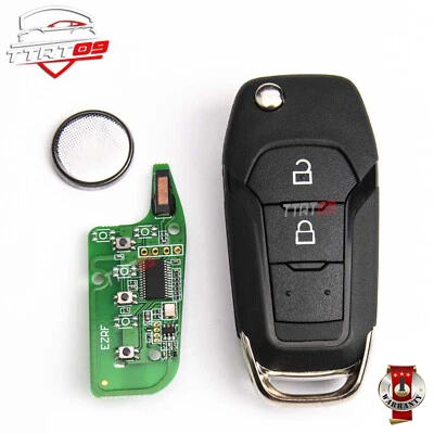 T1 KEYS CLÉ TÉLÉCOMMANDE POUR FORD RANGER T6 2015 - 2019 FIESTA 433Mhz HU101 ID49