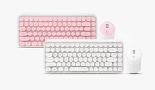 IRiver Typewriter Style WMK15 Wireless 86 Key Keyboard & Mouse set, (Kor / Eng)