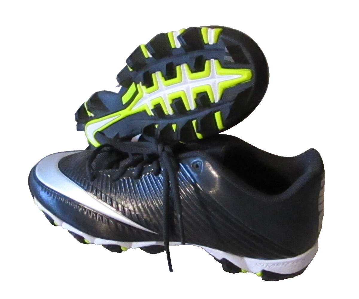 Nike Vapor Speed Black Cleats Fastflex 833391-002 VPR Men\'s Size 10.5 New Low Nike Vapor Speed 3 Football Cleats Black Dark Grey FB3303  main image 2