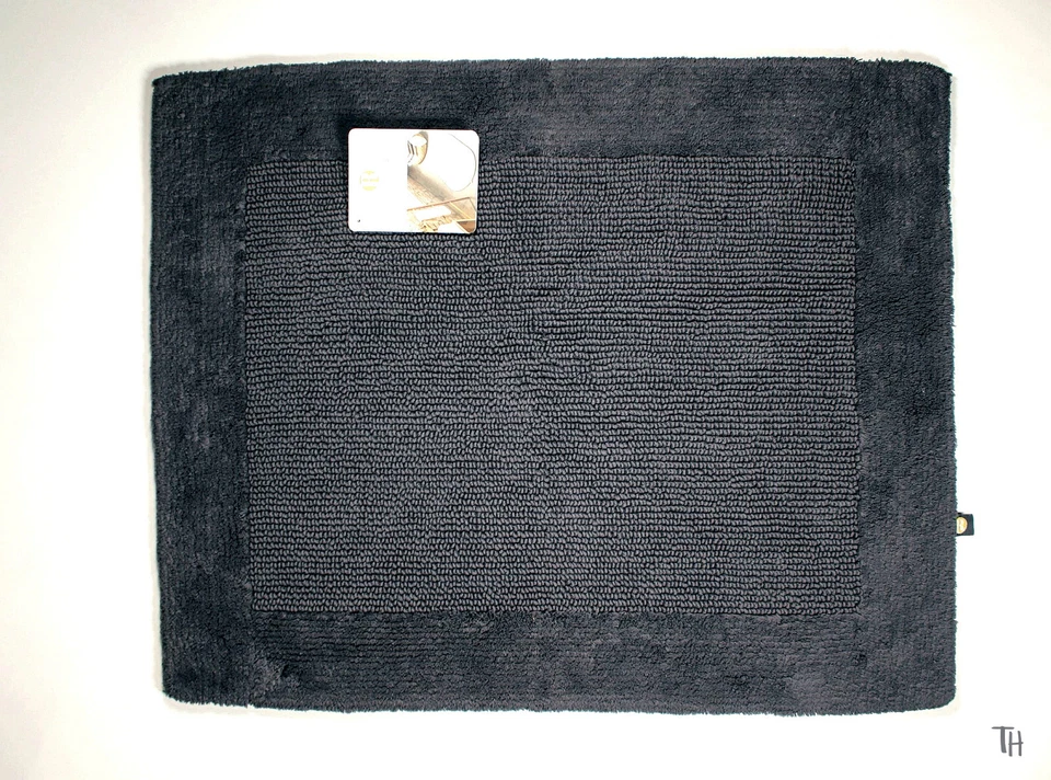 Rhomtuft Badteppich PRESTIGE | Sondermaß 75 x 60 cm | 02 zinn - Bild 2 von 4