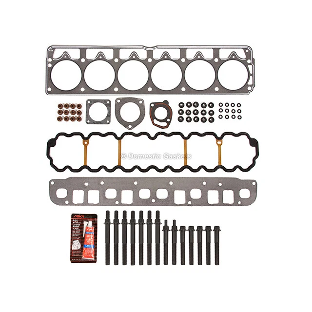 Fits 99-03 Jeep Grand Cherokee Wrangler TJ 4.0L OHV Head Gasket Head Bolts Set - Изображение 2 из 4