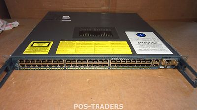Cisco 4948 WS-C4948-10GE-E Catalyst 2x 10 Gbit/s Switch L3 + 48x Gigabit 1000