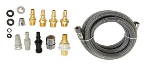 Replacement Hose For Kitchen Pull Out Faucet Spout Universal Chrome Image Is Loading Replacement Hose For Kitchen Pull Out Faucet Spout