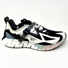 Reebok Zig Kinetica Concept Type 1 White Black Mens Running Sneakers EG8914