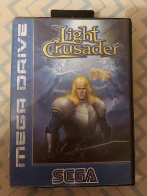 Light Crusader  (Sega Mega Drive Spiel )(dt. PAL) in OVP & Anleitung