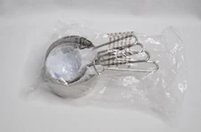 Nor Pro 4-Piece Stainless Steel Measuring Cup Set  NEW WITH TAG Fast Shipping!