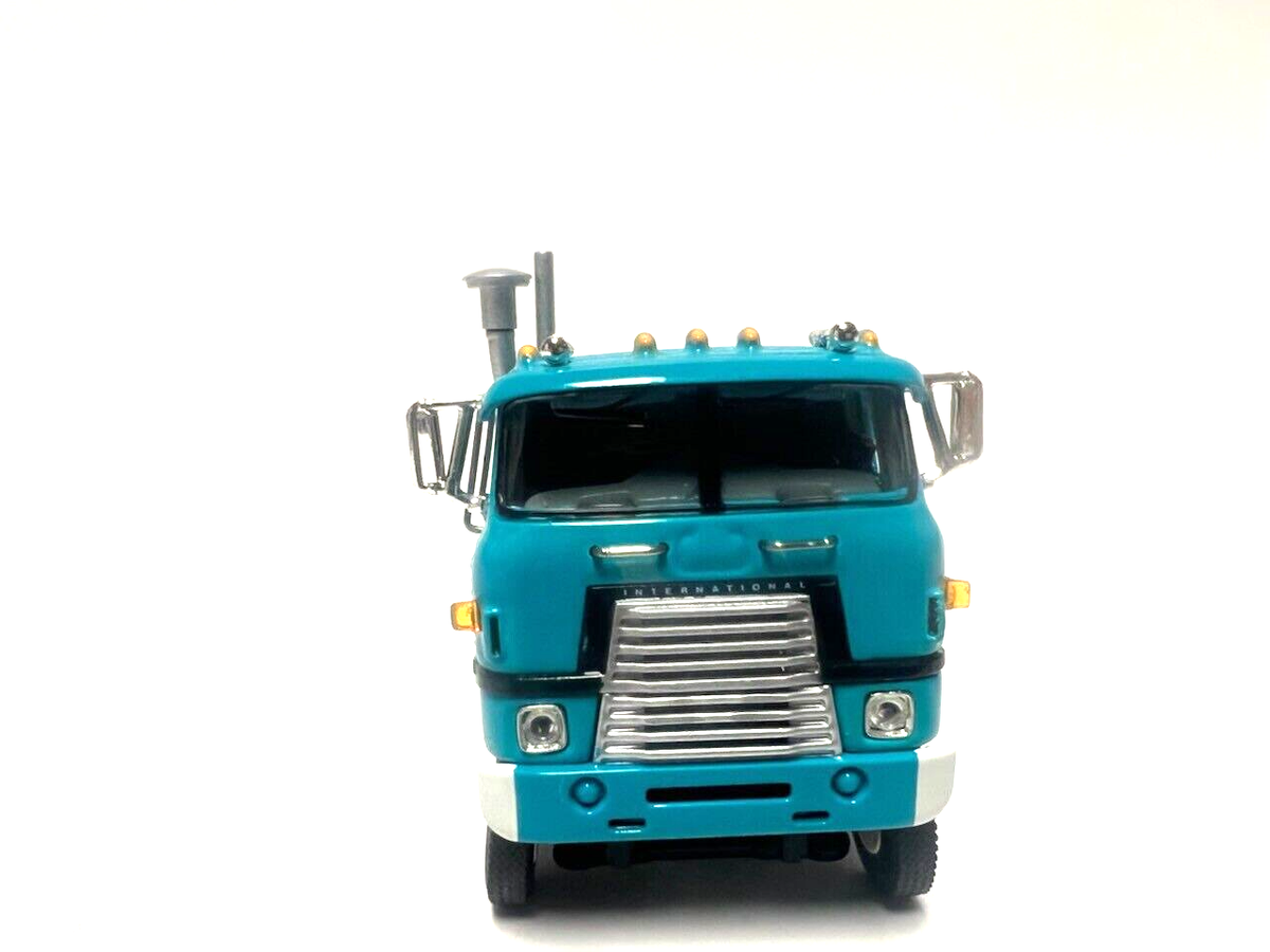 DCP FIRST GEAR 1/64 SCALE INTERNATIONAL TRANSTAR CABOVER TEAL