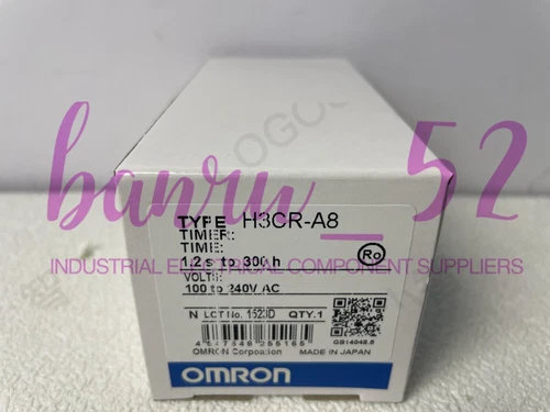 H3CRA8 1PCS Brand New OMRON Timer H3CR-A8 100-240VAC  Fast delivery
