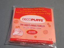 PACON CORPORATION DECOPUFFS POMPS floats pinata paper craft COLOR PEACH 58358