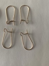 14kt gold filled 21.5mm kidney ear wire 5prs