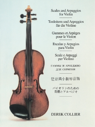 Derek Collier Scales And Arpeggios For Violin (Sheet Music)