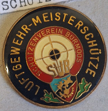 Austria &Ouml;sterreich Orden Anstecknadel Abzeichen SV B&uuml;rmoos Meistersch&uuml;tze LG