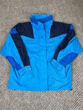 Vintage Columbia Jacket Womens Small Blue Full Zip Bugaboo Outdoor Adult