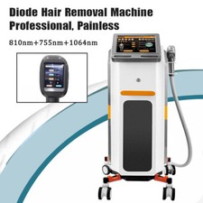 Diode Laser Hair Removal Machine 755nm 810nm 1064nm Painless Skin Rejuvenation