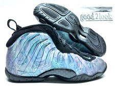 NIKE LITTLE POSITE ONE PRM GS BLACK/AURORA GREEN SIZE 5Y/WOMEN 6.5 AO8037-009 