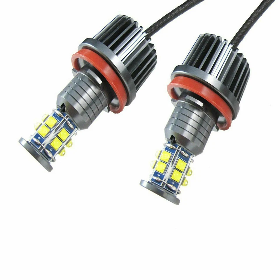 For BMW E92 E93 M3 E87 E60 E71 X5 X6 Angel Eyes Ring Marker Light Fog Light Bulb - Image 3 of 4