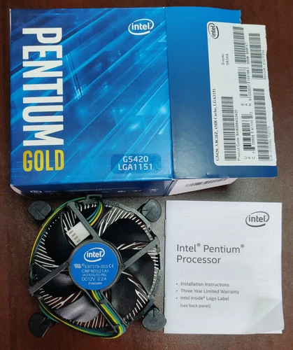 VENTILATEUR dissipateur CPU original Intel  socket 1151 4FILS