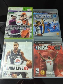 Mixed Console Sports Games Lot (UNTESTED)