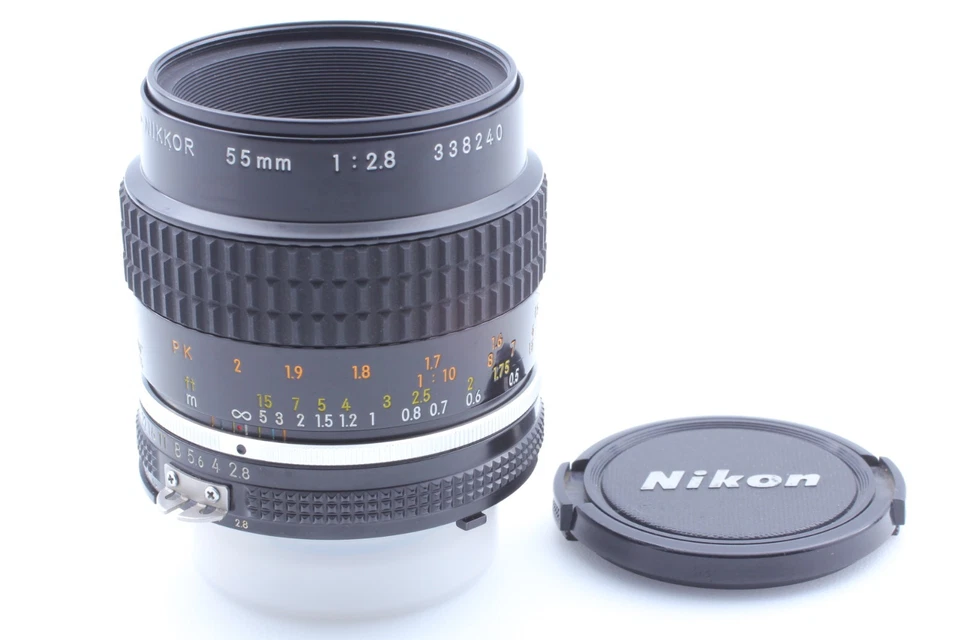 [Near MINT] Nikon Ai-s Ais Micro Nikkor 55mm f/2.8 MF Macro MF Lens from Japan - Image 3 of 4