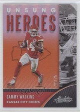 2020 Panini Absolute Unsung Heroes Spectrum Orange /75 Sammy Watkins #UH-SW 0vk6