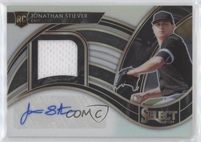 2021 Panini Select Rookie Jersey Holo Prizm 193/199 Jonathan Stiever Auto RC 1u6