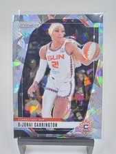 DiJonai Carrington 2024 Panini Prizm WNBA Ice Prizm #118 Connecticut Sun 
