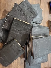 Choose Your Title Little Leather Library Book Brown Cover 1920s  Collectible 