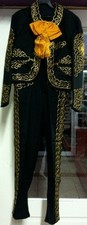 Men's Mariachi Charro Suit Set Mexico Folklorico 5 De Mayo Fiesta Dance Costume