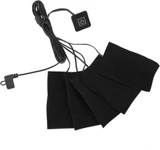 Portable Cloth Heaters, Clothes Heating Pad with 5Pcs Heating, USB Electric Heat
