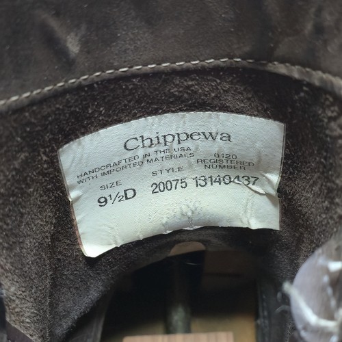 Chippewa Herren Stiefel Chocolate Corbin Pull On 20075 Größe 9,5 D Braun - Bild 9 von 15