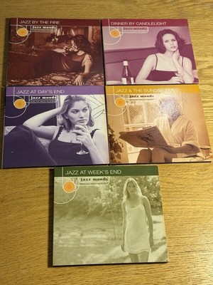 5x Jazz Moods CD Job Lot