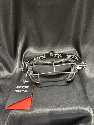 STX Titanium Focus Ti-S+ Lacrosse Goggles Black