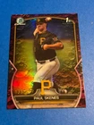 2023 Bowman Draft Chrome - Paul Skenes #BDC-14 Fuchsia Lunar Refractor /199
