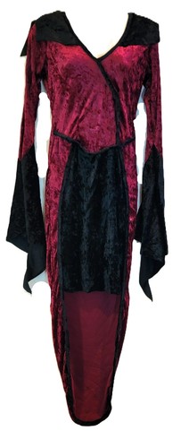 Baroness Sexy Halloween Costume Rubie's New Fit to sz 12 Goth Vampire - Picture 4 of 7
