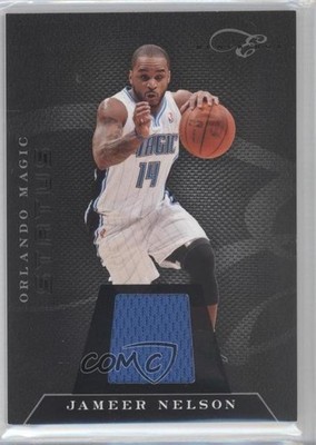 2010-11 Panini Elite Black Box Status Memorabilia 94/99 Jameer Nelson #52 2u3