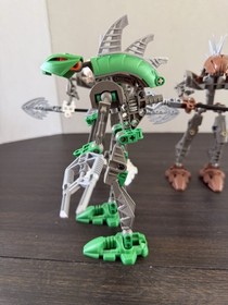 Lego Bionicle Rahkshi Lot of 4. w/ Instructions & Case.