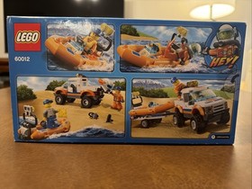 LEGO City 60012 4X4 & DIVING BOAT Sealed New Retired 