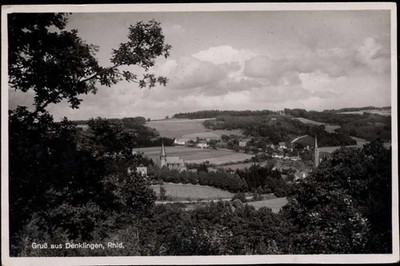 20012570 - 5226 Denklingen Denklingen/Rhld., greeting from..., view., Joh. Schmidt