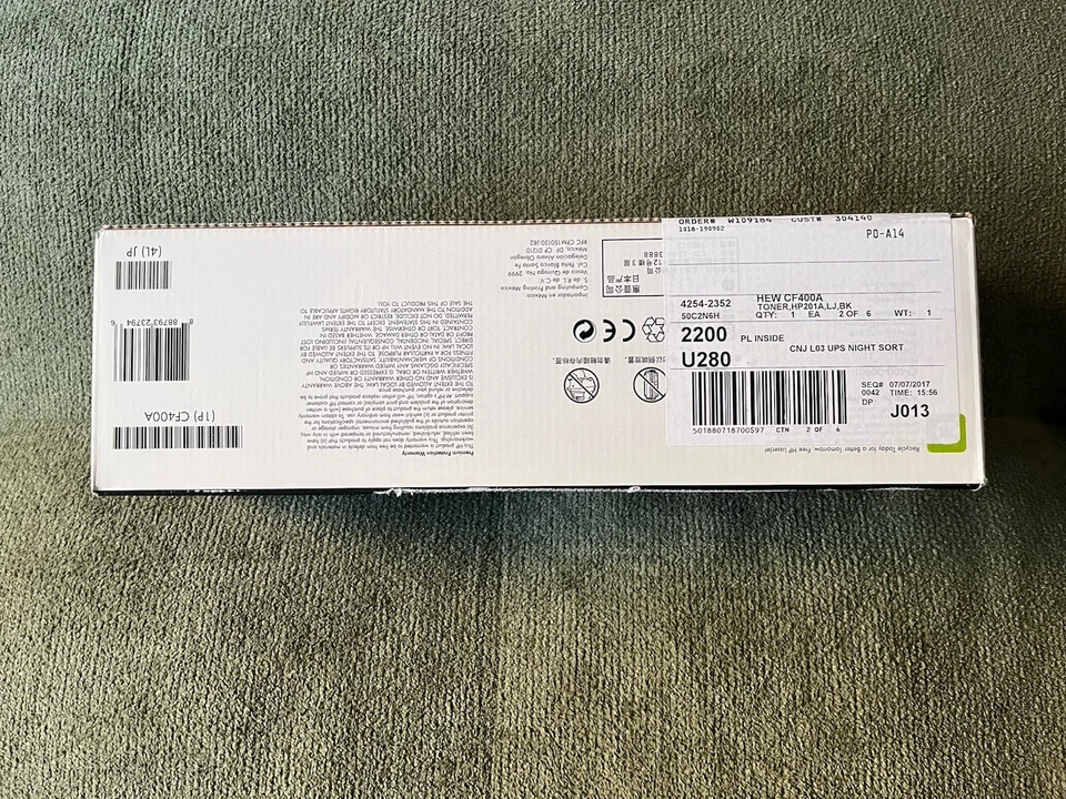 NUEVO HP LASERJET 201A Cartucho de impresión negro CF400A Foto 2 de 3