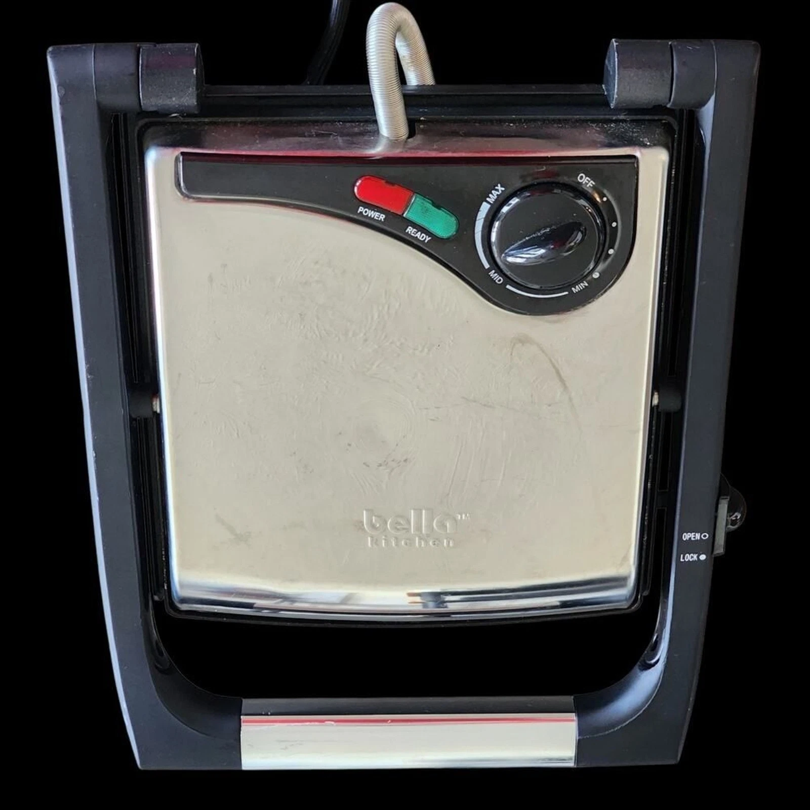 Bella Kitchen Panini Grill 1400W StainlessSteel Press Sandwich Maker ModelYDE811
Opens in a new wind
