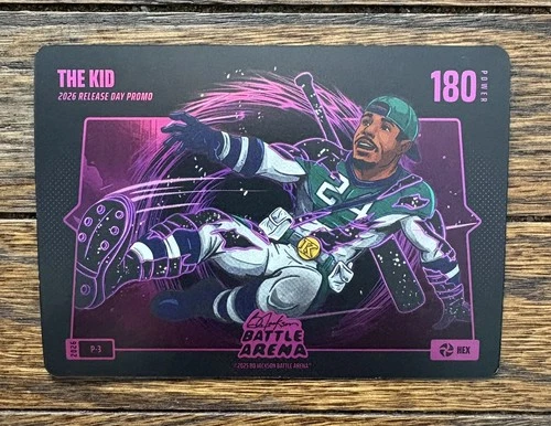 2026 Bo Jackson Battle Arena Griffey Release Day Promo The Kid Hex Foil #P-3🔥