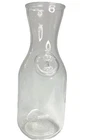 VTG Embossed Paul Masson "Since 1852" Glass Milk Bottle Carafe Decanter Vase 10"