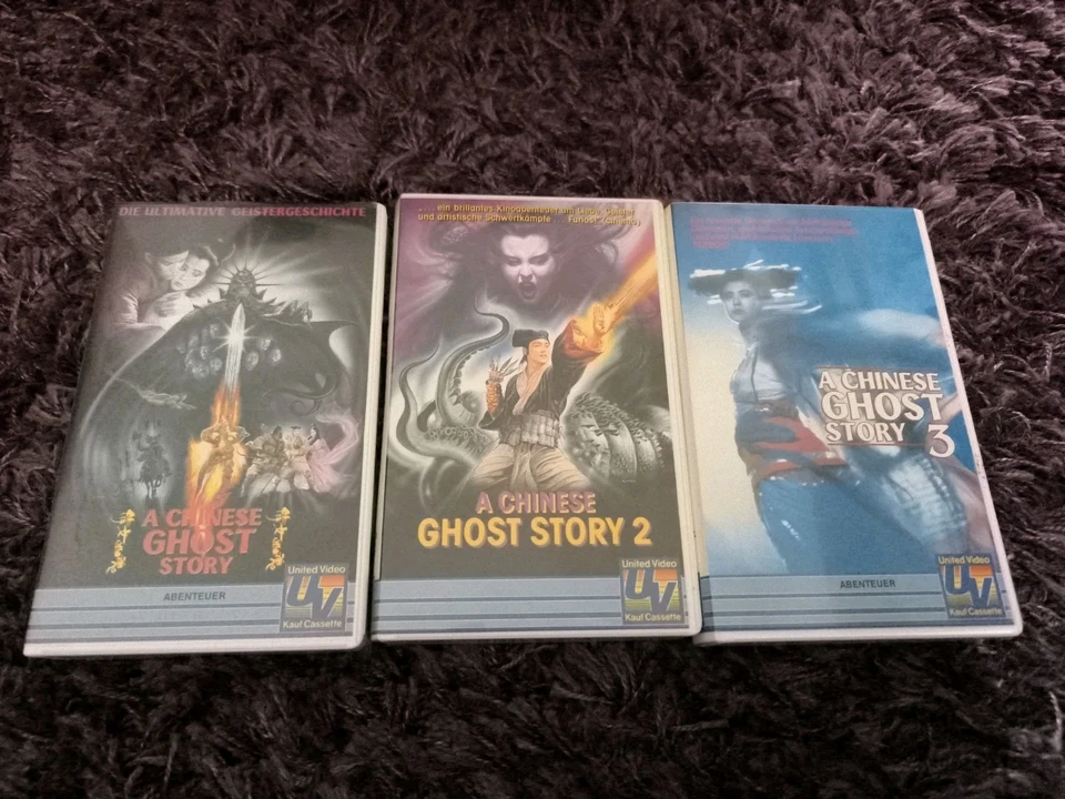 A Chinese Ghost Story Triology VHS - Teil 1, 2 und 3